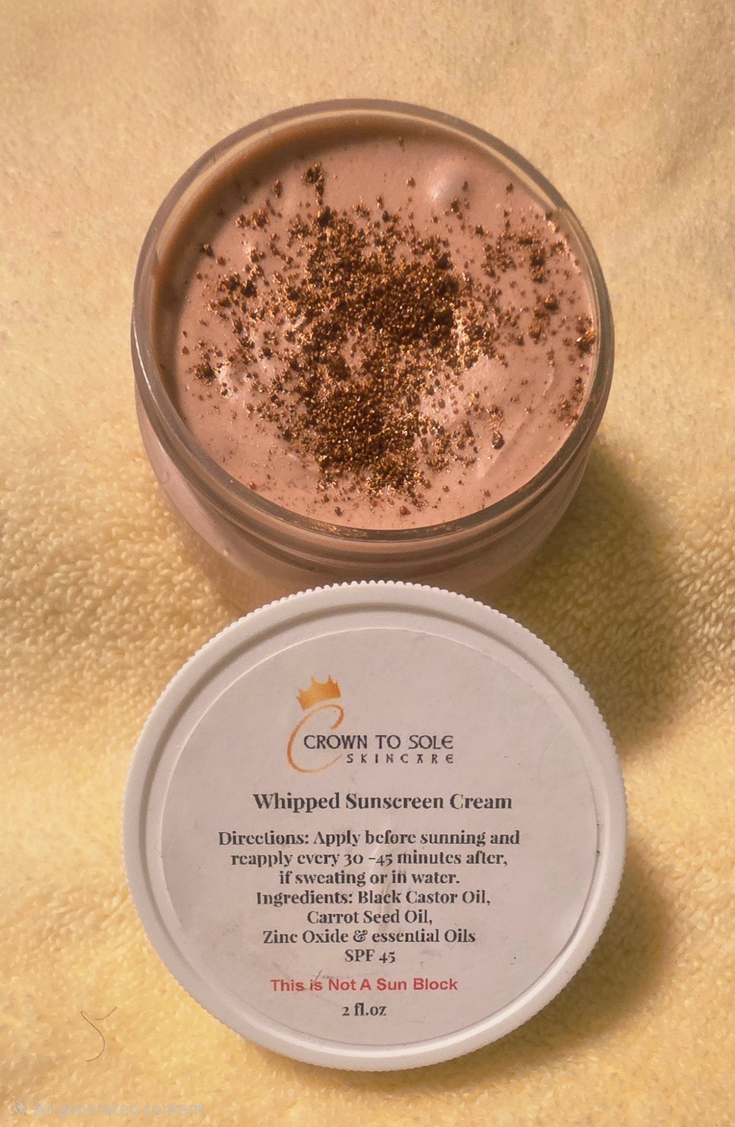 Whipped Sunscreen Cream